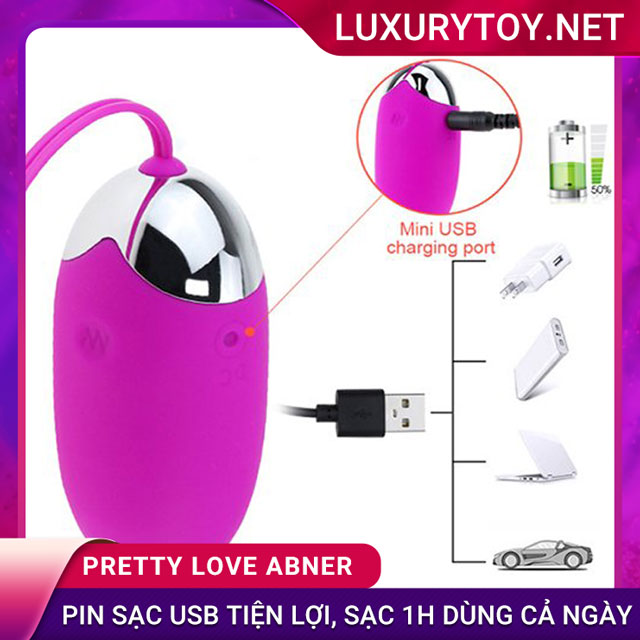 Review sản phẩm Trứng rung Pretty Love Abner