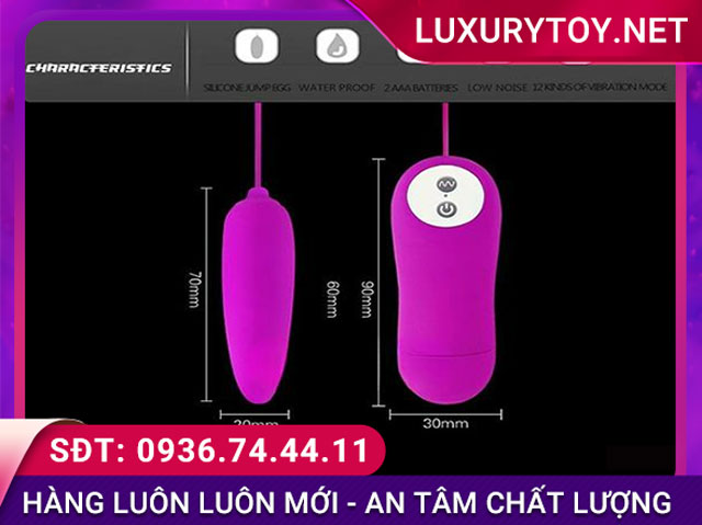 Trứng rung mini Prettylove Harriet thông tin