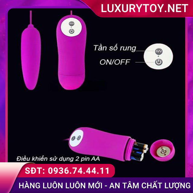 Cách sử dụng Trứng rung mini Prettylove Harriet