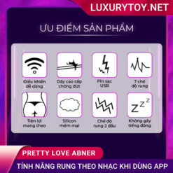 Trứng rung 2 đầu Snaky Vibe rung 7 chế độ nhỏ gọn mạnh mẽ Ưu điểm của Trứng rung tình yêu 2 đầu Snaky Vibe